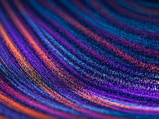 Abstract Colorful Data Stream