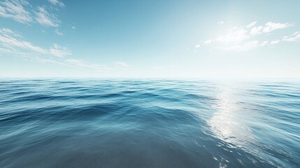 Ocean Background: A breathtaking ocean background featuring endless blue water, sandy shores, and clear skies, perfect for tropical or beach-themed designs.