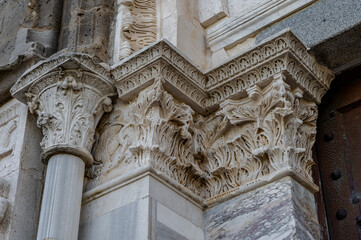 Obraz premium Fossacesia, Abruzzo. Abbey of San Giovanni in Venere