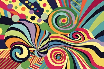 Fototapeta premium Abstract poly printable paint retro vintage backgrounds