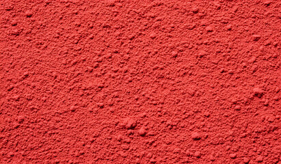 Dry red sand dune flat surface texture