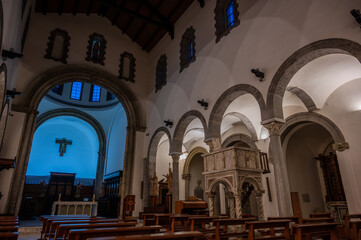 Obraz premium Teano, Italy. The Cathedral of San Clemente.