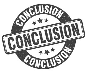CONCLUSION stamp