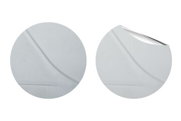 Blank Round Sticker for Mock up Template - 53