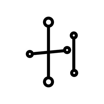 recommend clip art: Technology icon letter H isolated in white background. 
                    Letter H technology icon logo.