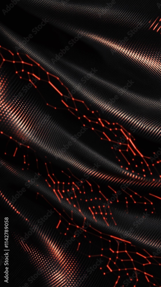 Aufkleber professional card featuring subtle repeating geometric patterns in the background.