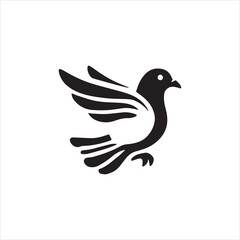 dove with peace sign