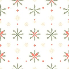 Winter Wonderland Seamless Pattern 
