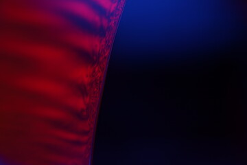 Red and purple fluid forms, liquid abstraction, colour surface, deep dark backgrounds