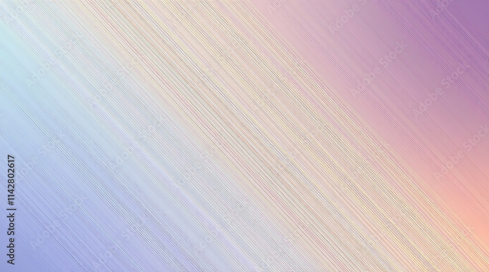 Poster abstract gradient: soft, diagonal lines create a dreamy, ethereal gradient. the colors blend seamles