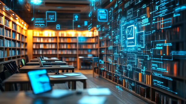 Digital Library:  Bookshelves of the Future - Where Knowledge Meets Technology
