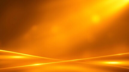 Obraz premium Golden Abstract Background: A vibrant golden abstract background with subtle light streaks and a blurred, textured effect, providing a dynamic and elegant backdrop for your designs. 
