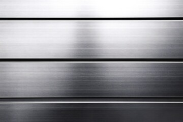Brushed metal surface featuring sleek metallic lines creates a modern and elegant backdrop, ideal for industrial and technological design projects. Perfect for adding sophistication and style