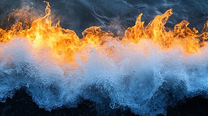 Beautiful wave illustrations