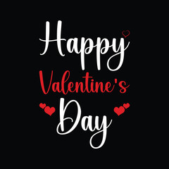 Romantic Valentine's Day Typography Designs -  can use for t-shirt,posters,etc.