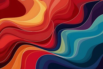 Fluid color gradient abstract background trendy colorful wallpaper vector illustration for placards brochures posters banners and covers