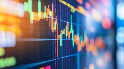 Abstract Trading Data with Bright Light Elements