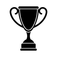 Trophy cup icon. Concept of victory, success, and recognition. Vector illustration