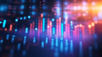 Dynamic Market News with Flat Design and Natural Light