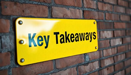key takeaways 