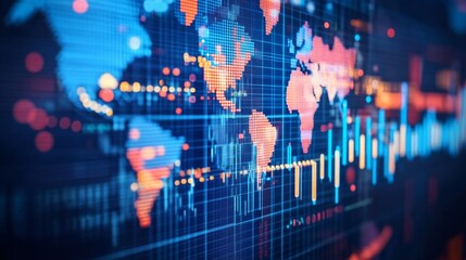 Global Market Visualization with Layered Graphics