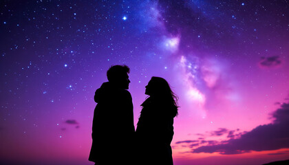 A loving couple holding hands, enjoying quality time together in a serene outdoor setting, symbolizing connection and affection.