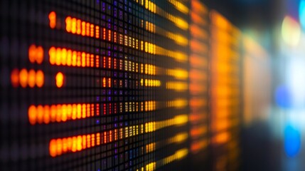 Modern Markets in Dim Light with Serene Color Palette