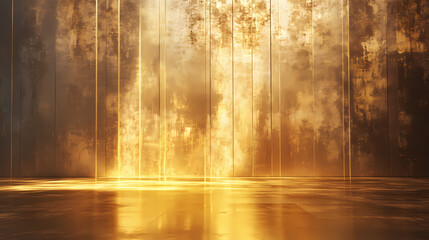 opulent golden luxurious wall