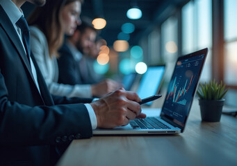 advanced technology seamlessly integrates corporate operations employee use modern business applications