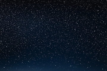 A starry night sky featuring a dense cluster of stars spread across the dark blue expanse
