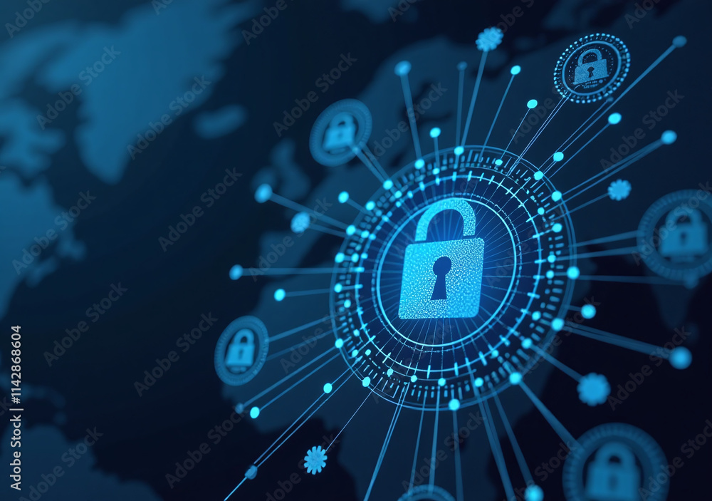 Poster experts implement blockchain better cybersecurity digital chain network rebuilding cybersecurity sys