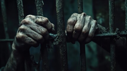 The Hands Behind Prison Bars