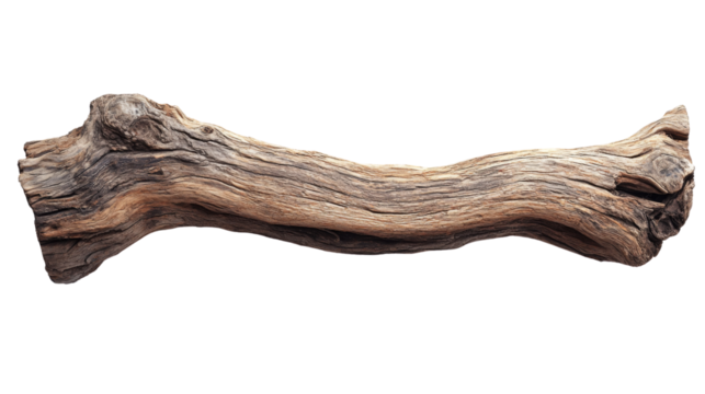 Old tree, transparent background