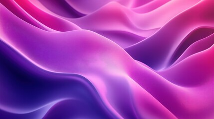 Fototapeta premium Abstract gradient background with swirling shapes in purple and pink, high resolution