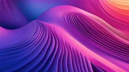 Obraz premium Abstract gradient background with swirling shapes in purple and pink, high resolution, high detai
