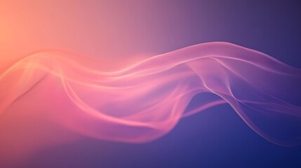 Abstract Pink Purple Wave Background Design