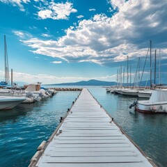 Fototapeta premium Marina Massa Italy