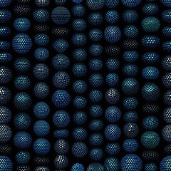 Gradients of balls shapes modern design of coverages vector geometric illustration halftone 3d abstract background of purple pink gradients beads shapes