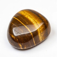 tiger's eye, isolated, white background