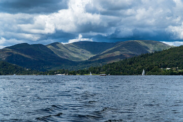 lake in the mountains