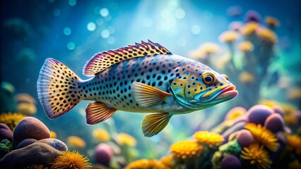 Spotty Fish Pictures: High-Resolution Images of Spotted Fish, Colorful Fish, Aquarium Fish, Underwater Photography