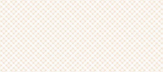 Fototapeta premium Beige and white diagonal fabric texture background