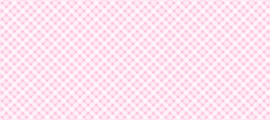 Pink and white diagonal fabric texture background