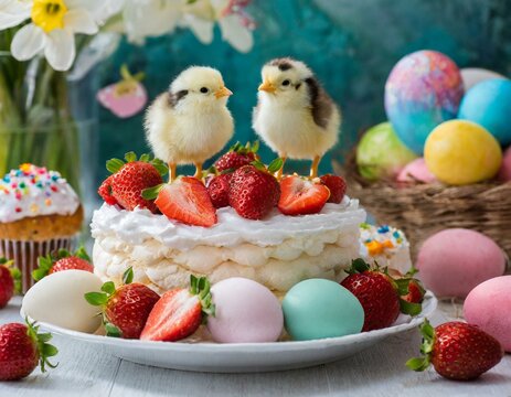 Essen f&uuml;r die Osterfeier