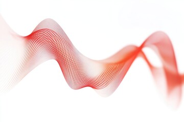 Fototapeta premium A detailed view of a sea wave on a white background