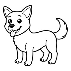 illustration of a dog