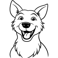 illustration of dog