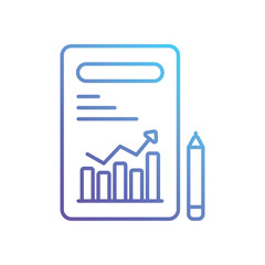 Accounting Tools vector icon