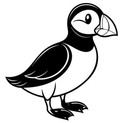 vector illustration of a duck