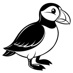 vector illustration of a duck
